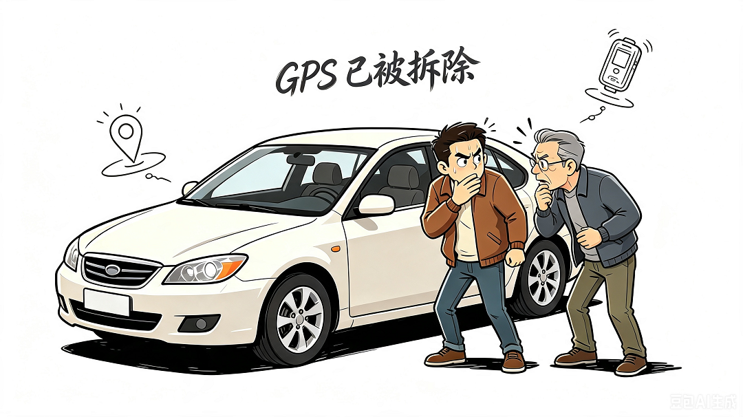 生成车辆抵押与GPS拆除的卡通图.png